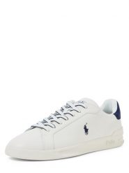 Polo Ralph Lauren buty sportowe Mężczyźni skóra biały, 44. Białe buty sportowe na co dzień męskie Polo Ralph Lauren, ze skóry, bez zapięcia. Za 479.95 zł.