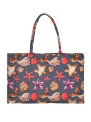 BLE Shopper bag w kolorze antracytowym - 58 x 32 cm rozmiar: onesize. Czarne shopper bag damskie BLE, bez wzorów, z materiału, na ramię, bez dodatków. Za 67.09 zł.