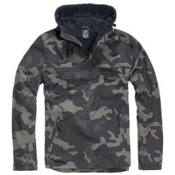 Kurtka sportowa męska Brandit Windbreaker Zimowa. Czarne kurtki narciarskie i snowboardowe damskie Brandit, m, bez wzorów, z polaru, bez kaptura, rowerowe. Za 259.75 zł.