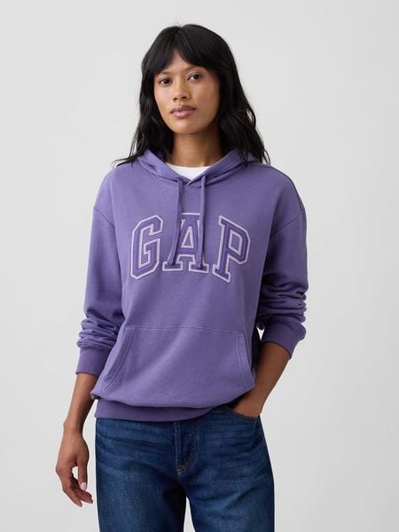 GAP Bluza w kolorze fioletowym rozmiar: XL. Różowe bluzy z kapturem damskie GAP, xl. Za 159.95 zł.
