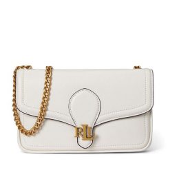 Torebka LAUREN RALPH LAUREN. Białe torebki klasyczne damskie Lauren Ralph Lauren, bez wzorów, wizytowe, bez kołnierzyka, bez ramiączek. Za 1,199.00 zł.