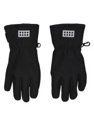 LEGO wear Rękawiczki funkcyje "Atlin" w kolorze czarnym rozmiar: 146/152. Czarne rękawiczki dziecięce LEGO WEAR, bez ramiączek. Za 115.55 zł.