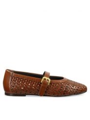 Gant Baleriny 30511858 Brązowy. Brązowe baleriny damskie Gant, bez wzorów, ze skóry, bez obcasa. Za 459.99 zł.