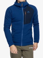 Bluza rozpinana męska Mountain Equipment Shroud Hooded Jacket. Niebieskie bluzy z kapturem męskie MOUNTAIN EQUIPMENT, l, z materiału. Za 825.85 zł.