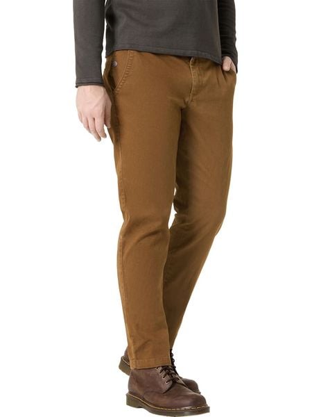 Timezone Spodnie w kolorze jasnobrązowym rozmiar: W38/L34. Brązowe spodnie materiałowe męskie Timezone, bez wzorów, z materiału. Za 161.34 zł.