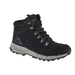 Buty zimowe męskie, Kappa Tiber. Czarne buty trekkingowe męskie Kappa, na zimę, z materiału, bez zapięcia, trekkingowe. Za 346.55 zł.
