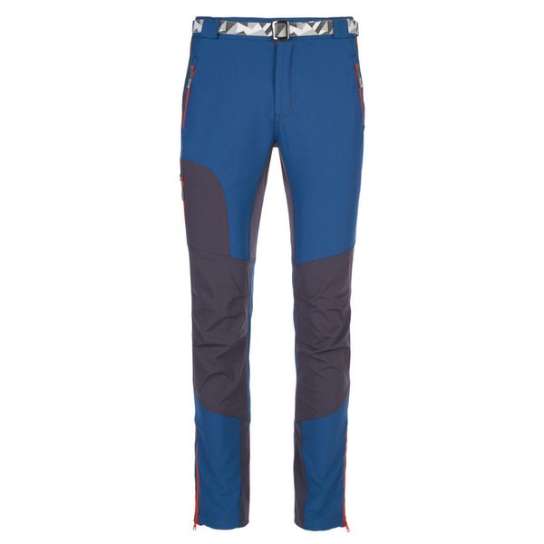 Spodnie Trekingowe Męskie Milo Atero Blue Stone/Dark Grey. Niebieskie spodnie materiałowe męskie Milo, bez wzorów, z tkaniny, sportowe. Za 399.00 zł.