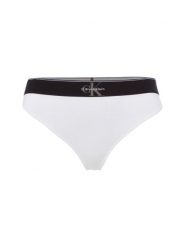 Calvin Klein Stringi Kobiety biały, M. Białe stringi damskie CALVIN KLEIN, m, bez wzorów, z dżerseju. Za 89.95 zł.
