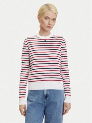 Tommy Jeans Sweter Essential DW0DW20159 Kolorowy Regular Fit. Swetry klasyczne damskie Tommy Jeans, m, z bawełny, bez kołnierzyka. Za 279.99 zł.