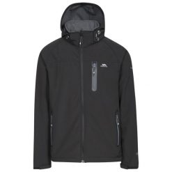Trespass Accelerator Ii - Męski Softshell Jkt Czarny. Czarne kurtki softshell damskie Trespass, m, bez wzorów, z softshellu, bez kaptura. Za 387.99 zł.