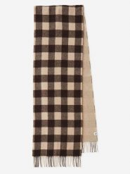 Becksöndergaard Wełniany szal "Florenca" w kolorze beżowo-brązowym - 220 x 37 cm rozmiar: onesize. Brązowe szaliki i kominy damskie Becksöndergaard, bez wzorów, z materiału. Za 154.07 zł.