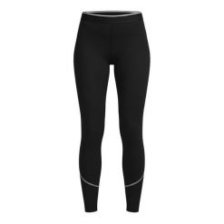 Legginsy damskie Under Armour HeatGear Elite. Czarne legginsy damskie Under Armour, xl, bez wzorów, z elastanu, na fitness i siłownię. Za 305.30 zł.