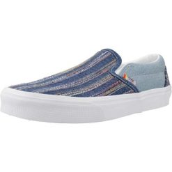 Buty VANS CLASSIC SLIP-ON 2GETHE Niebieski. Niebieskie trampki i tenisówki damskie Vans, bez wzorów, z tkaniny. Za 261.99 zł.