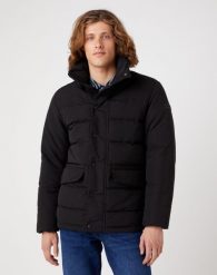 WRANGLER BODYGUARD MĘSKA KURTKA ZIMOWA BLACK W4B2WW100 112320208. Czarne kurtki męskie Wrangler, na zimę, l, bez wzorów, z jeansu, biznesowe, bez kaptura. Za 359.99 zł.