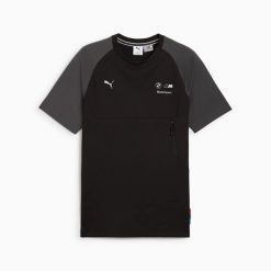 Koszulka sportowa męska Puma BMW MMS PUMATECH 63053901. Czarne t-shirty sportowe męskie Puma, l, bez ramiączek, trekkingowe. Za 155.71 zł.