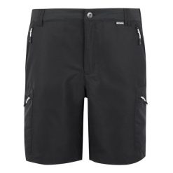 Męskie Spodenki Leesville III. Fioletowe szorty męskie Regatta, bez kołnierzyka. Za 129.99 zł.