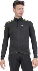 Kurtka rowerowa męska Alé K-Tornado 2.0. Czarne kurtki treningowe męskie ALÉ CYCLING, na zimę, m, bez wzorów, z elastanu, rowerowe. Za 846.45 zł.