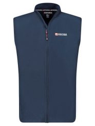 ANAPURNA Kamizelka polarowa "Vugana" w kolorze granatowym rozmiar: L. Niebieskie kamizelki damskie ANAPURNA, l, z polaru. Za 82.83 zł.