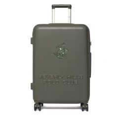 Walizka średnia Beverly Hills Polo Club. Brązowe walizki Beverly Hills Polo Club, bez wzorów, średnie. Za 359.99 zł.