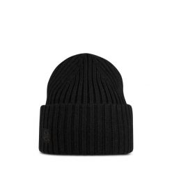Czapka zimowa Buff Knitted Erviny. Czarne czapki męskie Buff, na zimę, bez wzorów, z materiału. Za 209.65 zł.