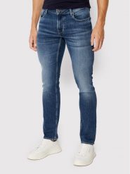 Guess Jeansy M2YAN1 D4Q42 Niebieski Skinny Fit. Niebieskie jeansy męskie Guess. Za 439.99 zł.