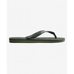 Klapki Havaianas Brésil Logo. Zielone klapki i japonki męskie Havaianas, z materiału. Za 166.50 zł.