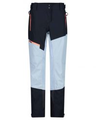 Spodnie damskie narciarskie CMP 32W4196. Niebieskie spodnie materiałowe damskie CMP, bez wzorów, z tkaniny. Za 464.99 zł.