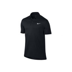 Koszulka tenisowa Nike Dry Team. Czarne t-shirty damskie Nike, xl, bez wzorów, z materiału, bez kołnierzyka. W wyprzedaży za 99.99 zł.