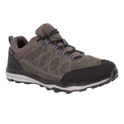 Buty Sportowe Męskie Jason Zamszowe. Szare buty sportowe na co dzień męskie Trespass, z gumy, bez zapięcia, trekkingowe. Za 257.99 zł.
