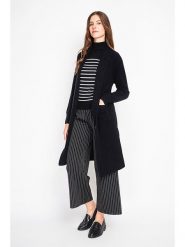 ASSUILI Kardigan w kolorze czarnym rozmiar: 38. Czarne kardigany damskie Assuili, bez wzorów, ze splotem. Za 160.96 zł.