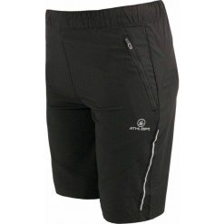 Damskie szorty Athl DPT Ludmilla – czarne, wodoodporne. Czarne szorty damskie Eastpak, bez wzorów, sportowe. Za 227.99 zł.
