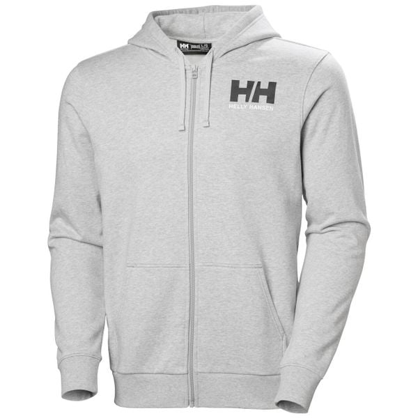 Bluza z kapturem z pełnym zamkiem błyskawicznym Helly Hansen Logo. Szare bluzy z kapturem męskie Helly Hansen, m. Za 420.50 zł.