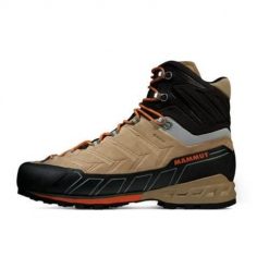 Buty trekkingowe męskie Mammut Kento Tour High Gtx. Brązowe buty trekkingowe męskie Mammut, z materiału, za kostkę, bez zapięcia, trekkingowe. Za 1,406.00 zł.