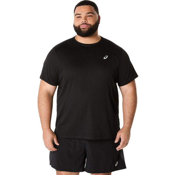 Koszulka Asics Core. Niebieskie t-shirty sportowe męskie Asics, xl, z materiału, bez ramiączek, do biegania. Za 165.00 zł.
