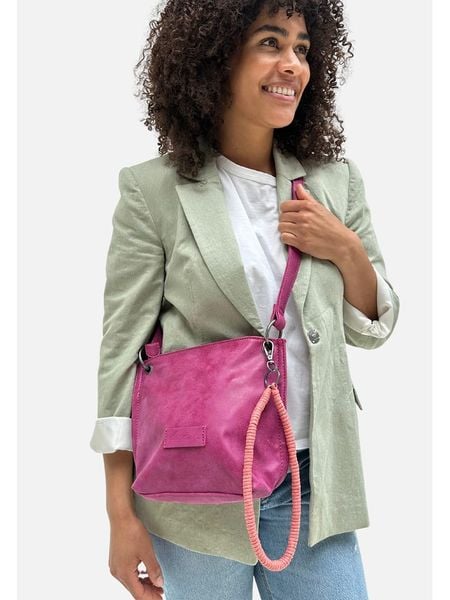 Fritzi aus Preußen Skórzana torebka w kolorze różowym - 22,5 x 20,5 x 5,5 cm rozmiar: onesize. Różowe torebki klasyczne damskie Fritzi aus Preußen, bez wzorów, z materiału, bez dodatków. Za 96.14 zł.