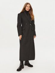 Herskind Płaszcz wełniany Ultra De Lux 5379174 Szary Regular Fit. Szare płaszcze damskie Herskind, na zimę, bez wzorów, z wełny. Za 3,849.00 zł.