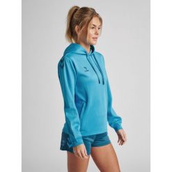 Bluza do piłki ręcznej damska Hummel Core XK z kapturem. Niebieskie bluzy z kapturem damskie HUMMEL, s. Za 191.00 zł.