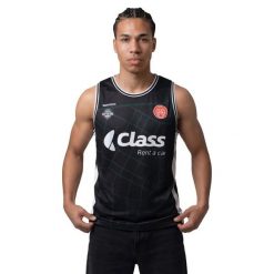 Oficjalna koszulka Club Bàsquet Sant Antoni dla dorosłych Siroko Wyjazdowa kos. Czarne t-shirty damskie SIROKO, m, bez wzorów, z materiału, bez kołnierzyka. Za 173.00 zł.