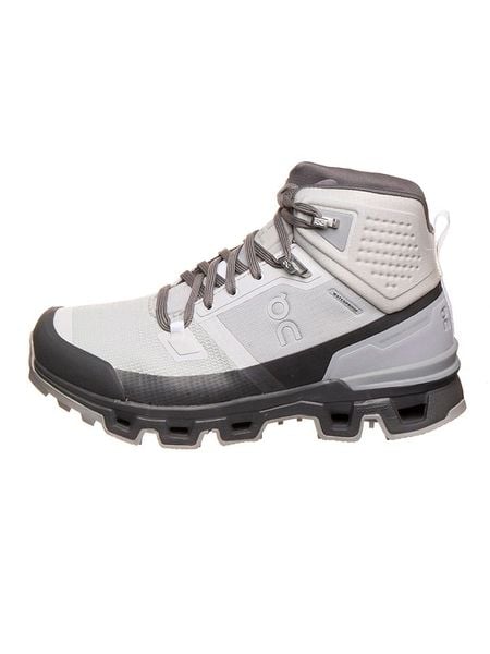 ON RUNNING Botki "Cloudrock 2" w kolorze jasnoszaro-czarnym rozmiar: 37. Szare buty zimowe męskie On Running, z materiału, bez zapięcia. Za 502.76 zł.