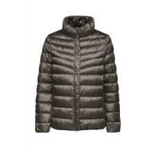 Kurtka GEOX M4625G Szary. Czarne kurtki męskie Geox, m, bez wzorów, z puchu, bez kaptura. Za 486.99 zł.