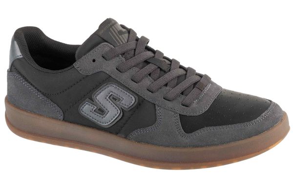 Buty sportowe Sneakersy męskie, New Wave Cup - Calven. Czarne buty sportowe na co dzień męskie Skechers, z materiału, bez zapięcia, trekkingowe. Za 279.99 zł.