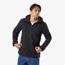 Kurtka Softshell Turystyka Męska Swedemount Tromsö Oddychająca. Czarne kurtki softshell damskie SWEDEMOUNT, m, bez wzorów, z softshellu, bez kaptura. Za 249.99 zł.