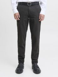 Jack & Jones spodnie materiałowe - JPSTMarco Bowie Mężczyźni Bawełna szary, 33-32. Szare spodnie materiałowe męskie Jack & Jones, bez wzorów, z bawełny, z obniżonym stanem. Za 159.95 zł.