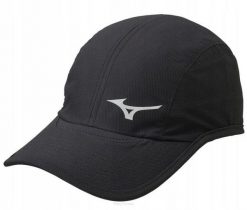 Czapka tenisowa Mizuno Dry Lite Cap czarny. Czarne czapki męskie Mizuno, bez wzorów. Za 109.99 zł.