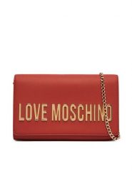 LOVE MOSCHINO Torebka JC4103PP0PKD0459 Czerwony. Czerwone torebki klasyczne damskie Love Moschino, bez wzorów, bez dodatków. Za 699.99 zł.