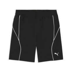 Męskie szorty z tkaniny PUMA Sport PUMA. Czarne szorty męskie Puma, z tkaniny, bez kołnierzyka. Za 149.00 zł.