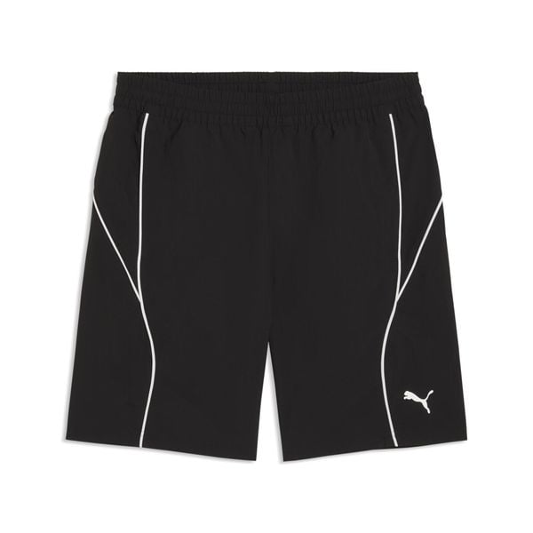 Męskie szorty z tkaniny PUMA Sport PUMA. Czarne szorty męskie Puma, bez wzorów, z materiału, klasyczne. Za 149.00 zł.
