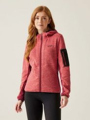 Regatta Kurtka polarowa "Kemilia" w kolorze czerwonym rozmiar: 40. Czerwone kurtki damskie Regatta, bez wzorów, z polaru, bez kaptura. Za 123.53 zł.