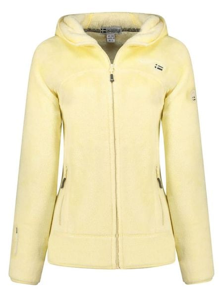 ANAPURNA Kurtka polarowa "Uternel" w kolorze żółtym rozmiar: L. Żółte kurtki damskie ANAPURNA, l, bez wzorów, z polaru, bez kaptura. Za 97.28 zł.