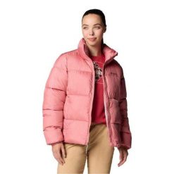 Kurtka Damska Puffect II Z Pełnym Zamkiem Błyskawicznym Z Podpinką. Czerwone kurtki damskie Columbia, m, bez wzorów, z materiału, bez kaptura. Za 369.00 zł.